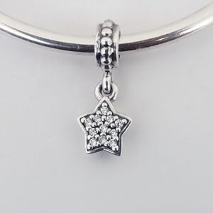⭐️Authentic Pandora STAR DANGLE CHARM